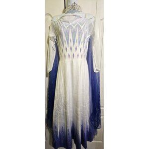 Frozen 2 Elsa Prestige Costume Ice Snow Queen Princess Disney Disguise Women's